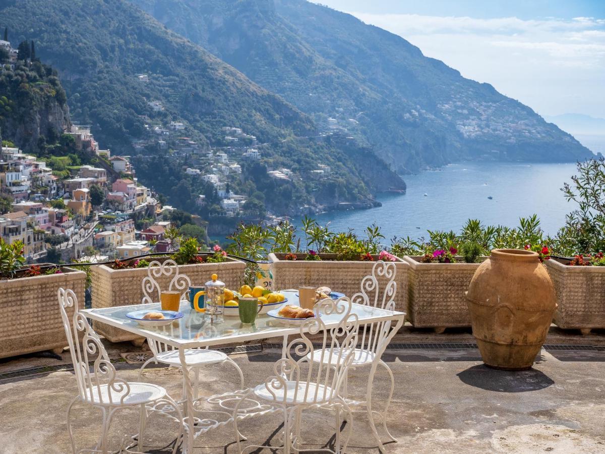 Rosa House - Breathtaking View Of The Amalfi Coast Vila Positano Exterior foto