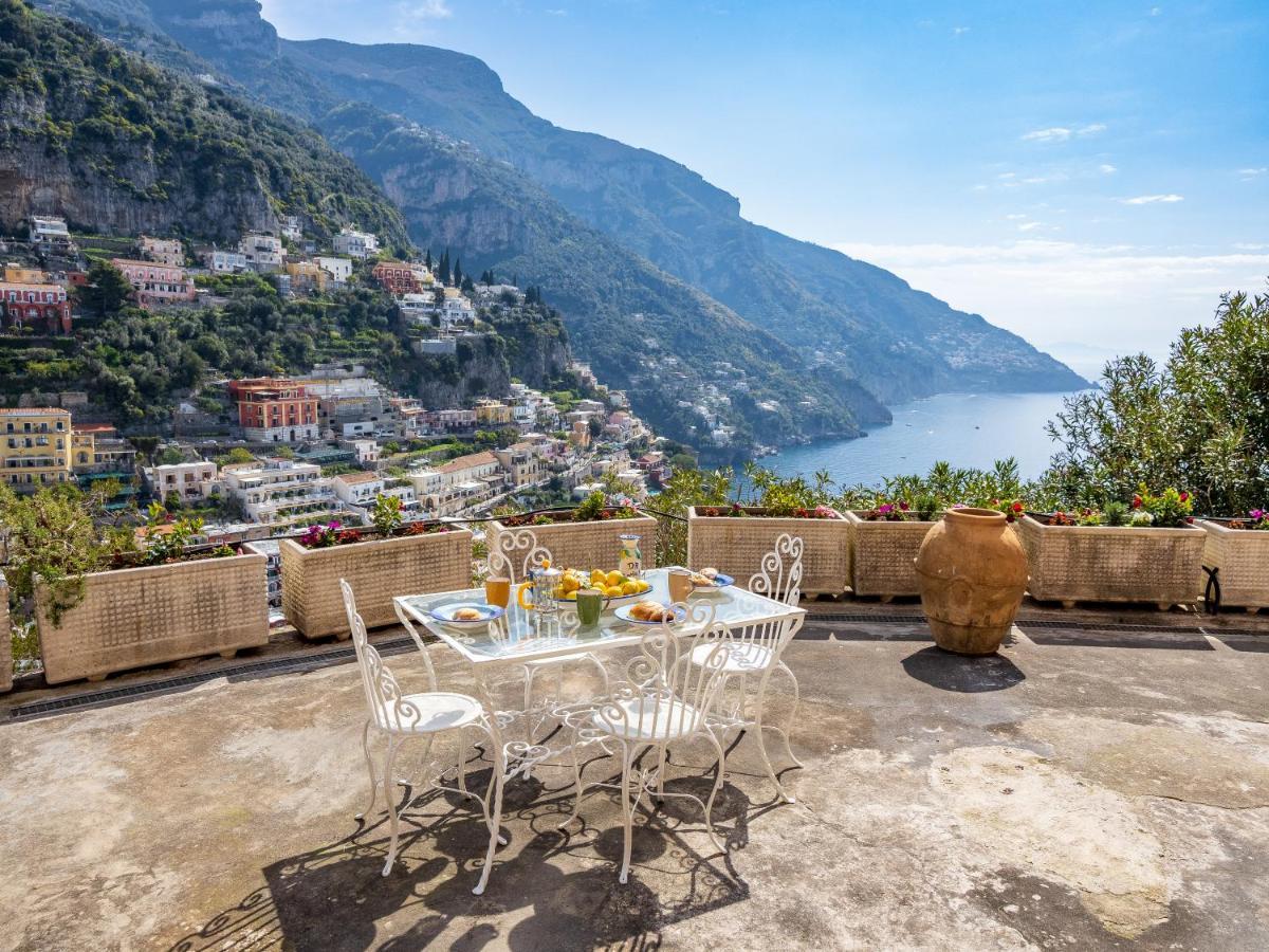 Rosa House - Breathtaking View Of The Amalfi Coast Vila Positano Exterior foto