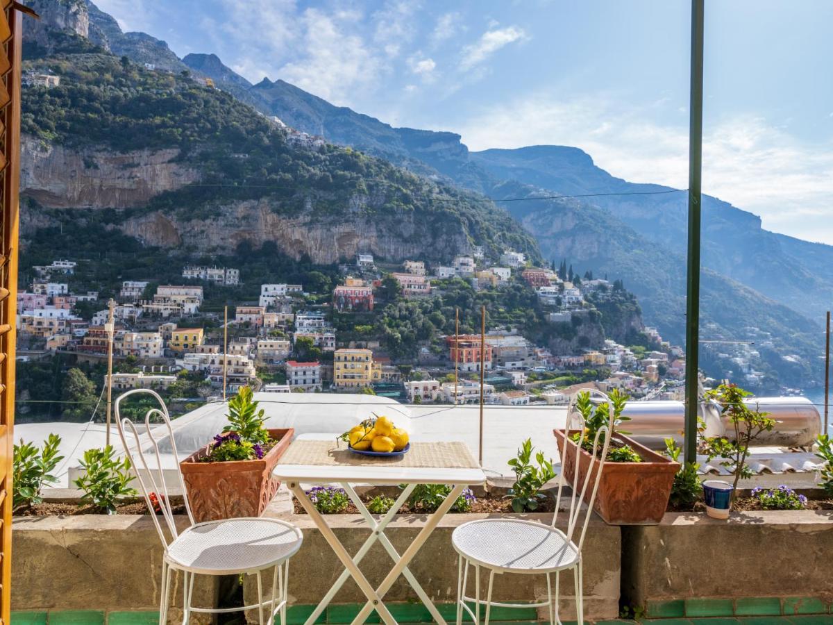 Rosa House - Breathtaking View Of The Amalfi Coast Vila Positano Exterior foto