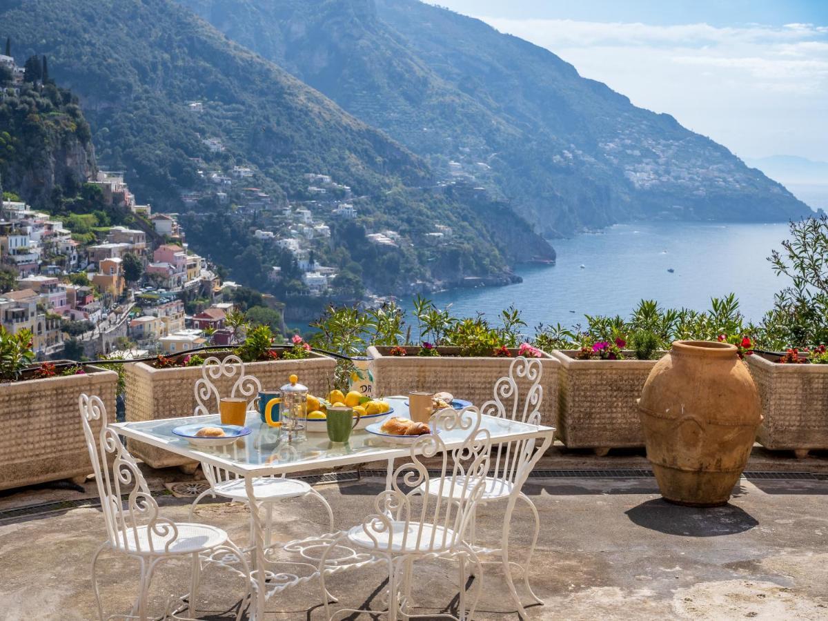 Rosa House - Breathtaking View Of The Amalfi Coast Vila Positano Exterior foto