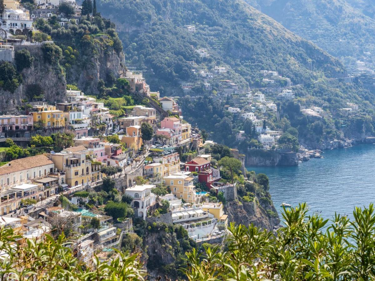 Rosa House - Breathtaking View Of The Amalfi Coast Vila Positano Exterior foto