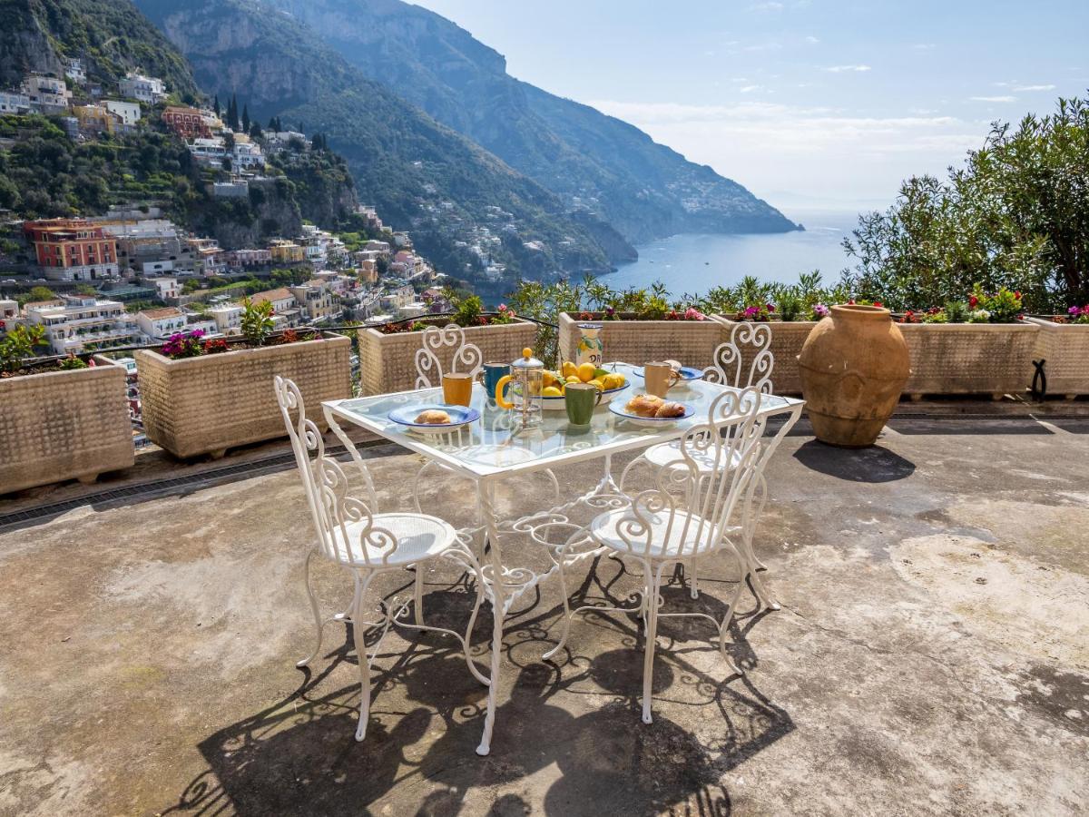Rosa House - Breathtaking View Of The Amalfi Coast Vila Positano Exterior foto