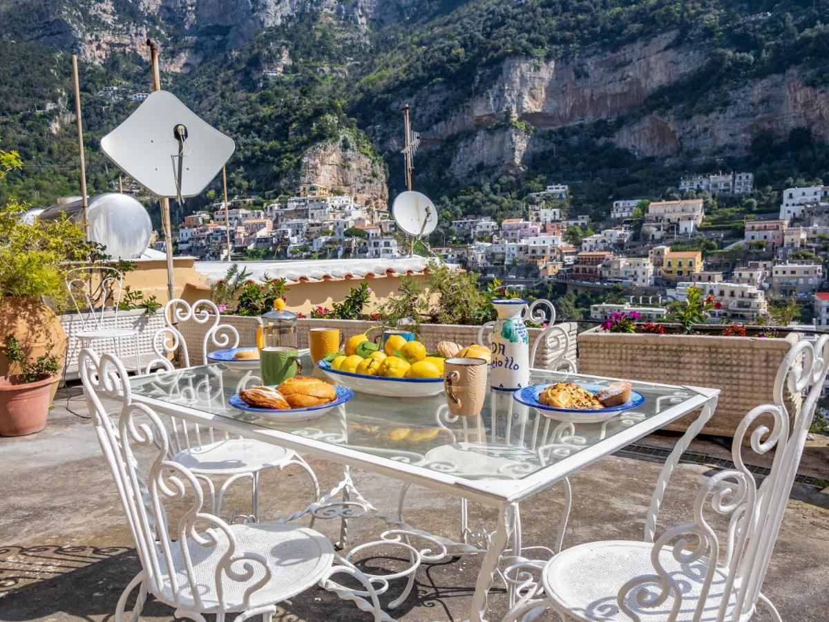 Rosa House - Breathtaking View Of The Amalfi Coast Vila Positano Exterior foto